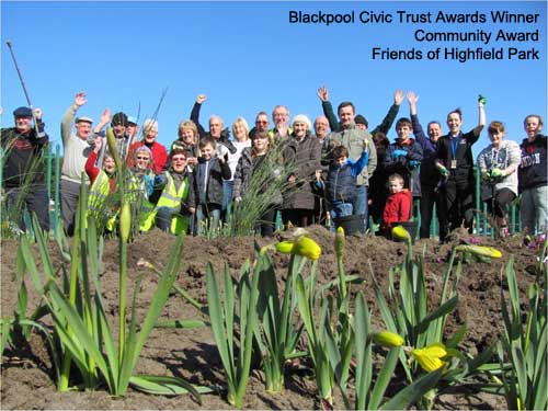 Blackpool Civic Trust Awards - Friends of Highfield Park