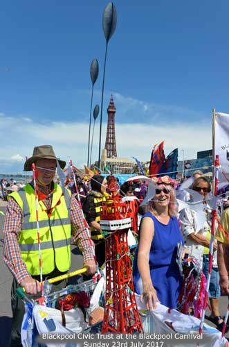 Blackpool Civic Trust at Blackpool Carnival 2017