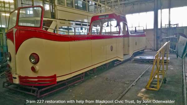 Blackpool Civic Trust Heritage Tram Project