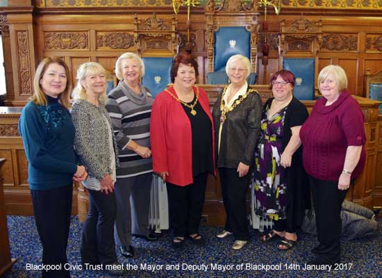 Visit with the Mayor of Blackpool