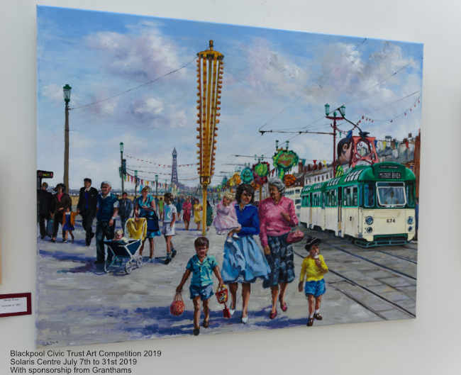Blackpool Civic Trust Art Competition 2019 at the Solaris Centre
