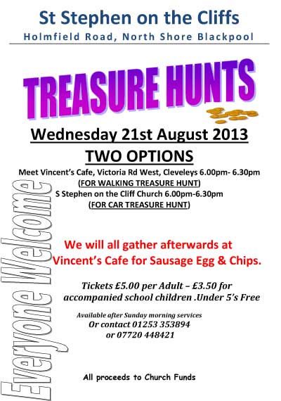 Blackpool Treasure Hunt