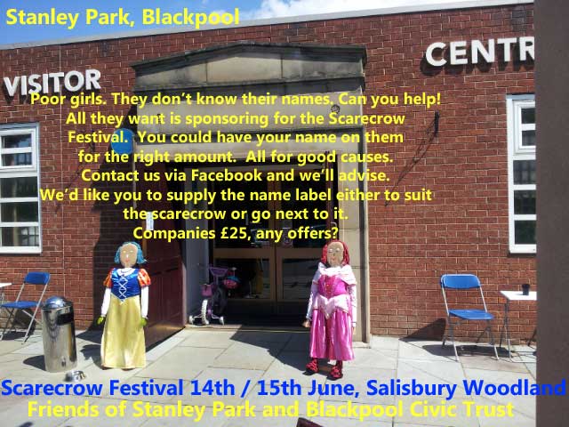 scarecrow festival 2014 Blackpool Salisbury Woodland