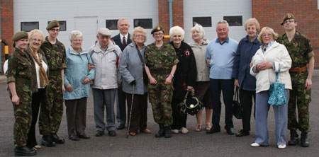 Visit to the Territorial Army