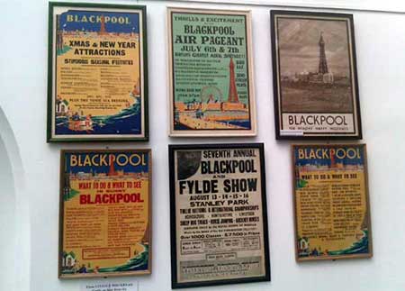 posters put up by Blackpool Civic Trust