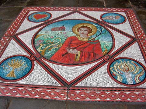 mosaic at St Stephens