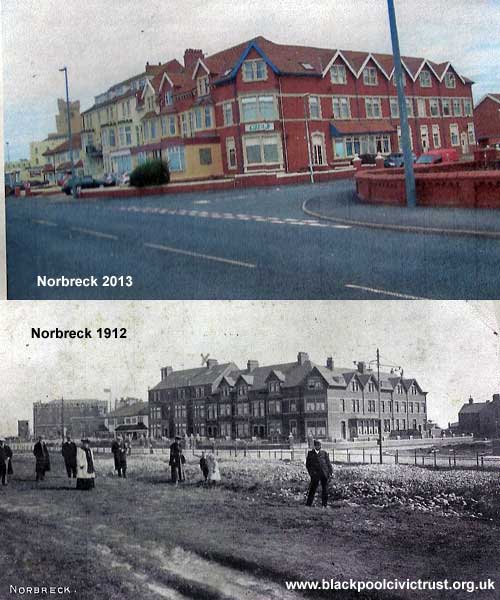 Norbreck 1912 and 2013