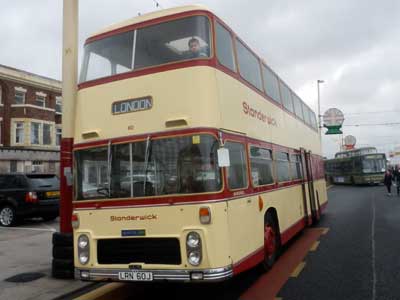 Standerwick double deck coach at Blackpool Totally Transport 2013