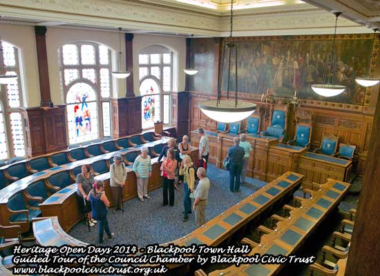 Heritage Open Days Blackpool Town Hall