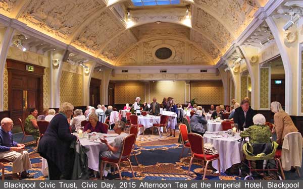 Blackpool Civic Day 2015, Afternoon Tea at the Imperial Hotel