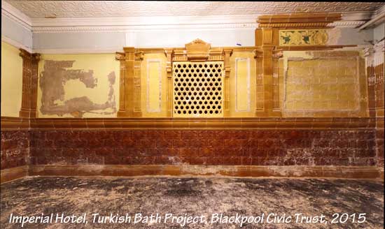 Blackpool Imperial Hotel Turkish Bath restoration