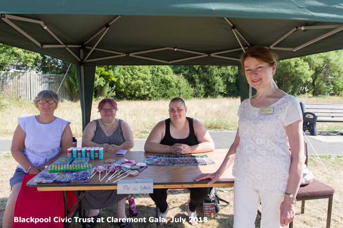 Blackpool Civic Trust at the Claremont Gala 2018