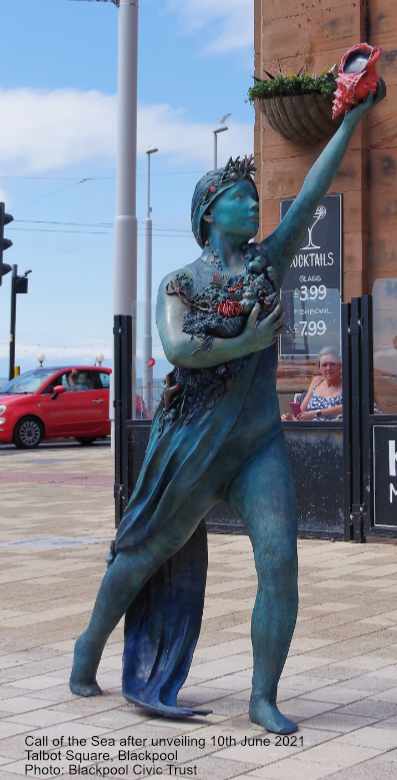 Public Art in Talbot Square, The Call of the Sea