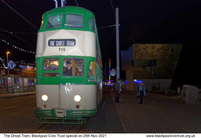 Ghost Tram Tour by Blackpool Civic Trust 25th November 2021