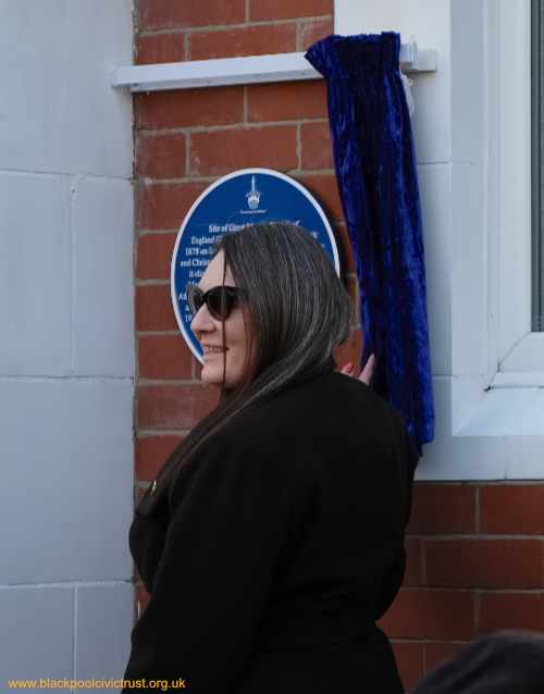 Blackpool Blue Plaque, Marton Operatic Society, Janury 2022