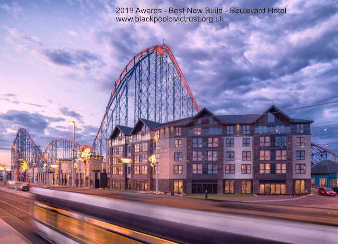 Best New Build Award to the Boulevard Hotel
