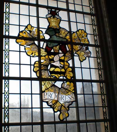 Blackpool Library Stained Glass Window